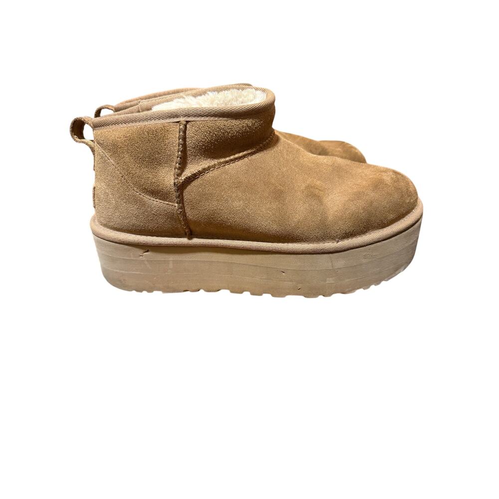 Ugg Classic Ultra Mini Platform Slip On Bootie Size 10